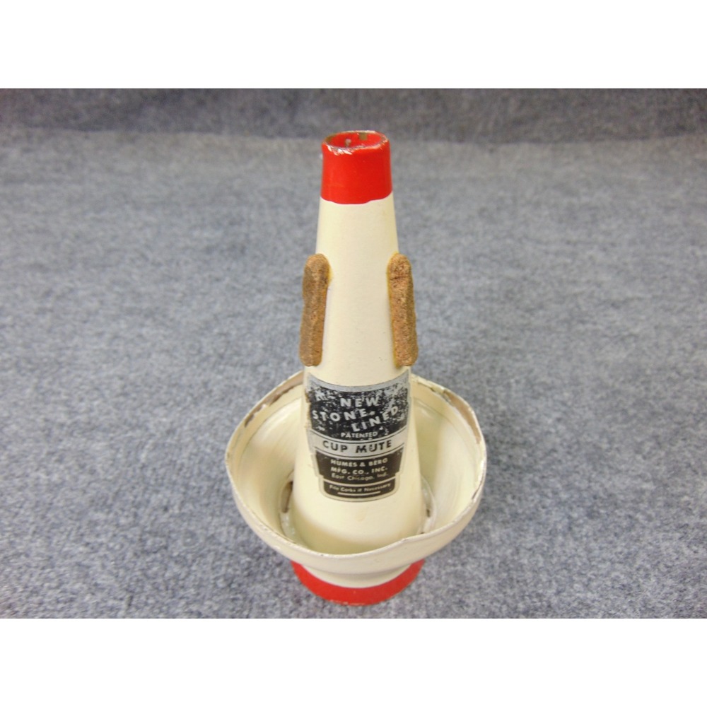 Humes & Berg New Stone Lined Cup Mute White Red